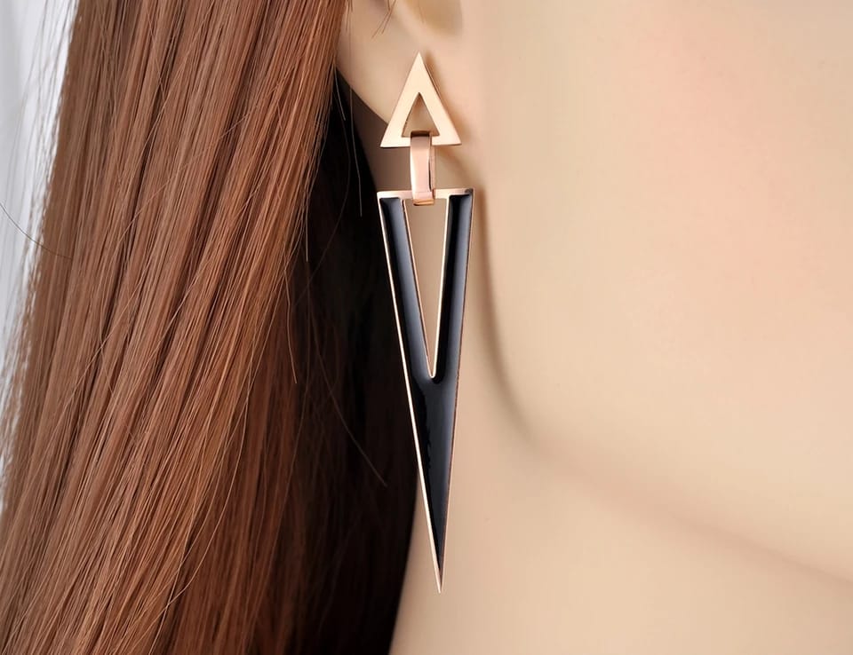 cercei masiv V (1) Earrings – Determination