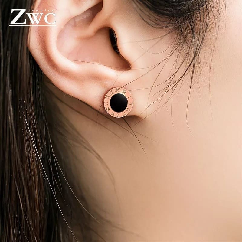 numerals negru (1) Earrings – Secret Love Numerals