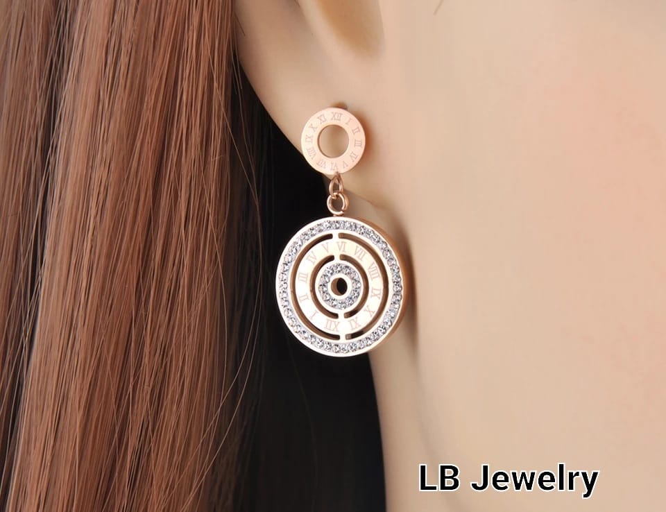 cercei eleganti crystal numerals (3) Earrings- Peace of Soul 2