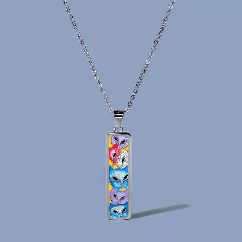 COLIER ELEGANT LOVE FOR FOX (5) Colier – Love for Happy Fox