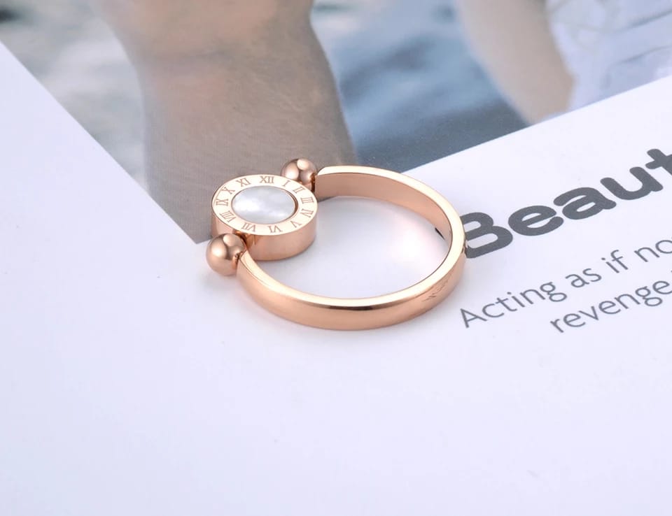 INEL STAINLESS STEEL BVLGARI 2 FETE (2) Elegant Ring – Beauty Thena