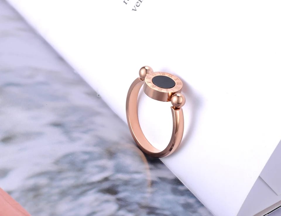 INEL STAINLESS STEEL BVLGARI 2 FETE (4) Elegant Ring – Beauty Thena
