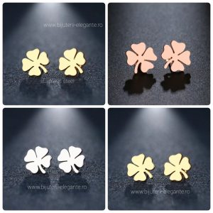 Cercei – Stud Trifoi Norocos