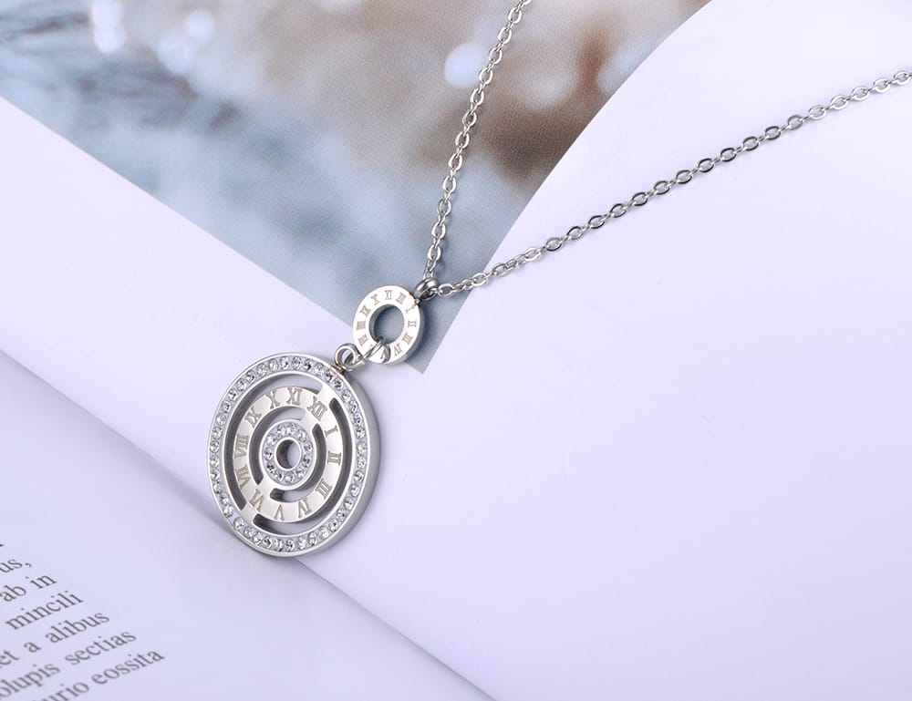 colier argintiu stainless steel foarte frumos (2) Colier – Peace of Soul 2