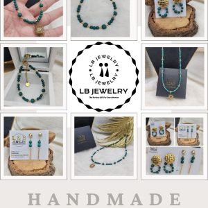 Débora Set Hematit Handmade